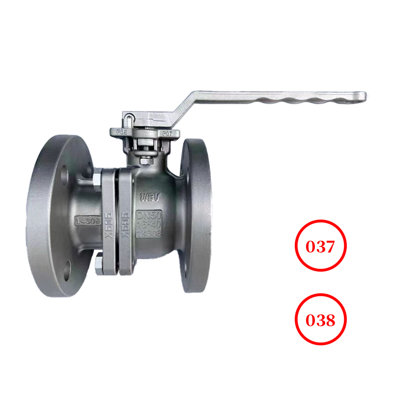 德標(biāo)高平臺法蘭球閥 DIN high-platform flange ball valve Q41F-16