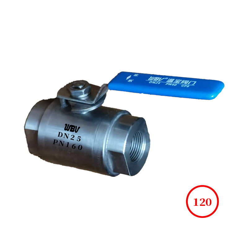 兩片式不銹鋼高壓球閥 2PC high-pressure ball valve Q11F-300/900LB stainless steel